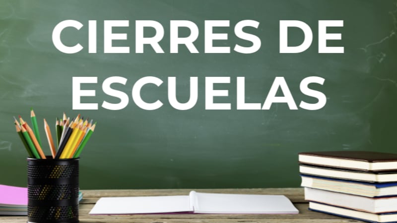 Autoridades han ordenado el cierre de escuelas e instituciones educativas.